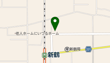 焼肉おおはらの地図画像