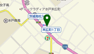 古部茶屋の地図画像