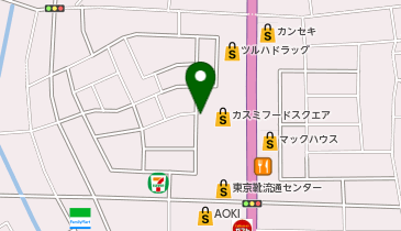 旬彩たぬきの地図画像