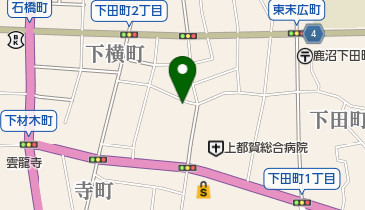 三久食道の地図画像