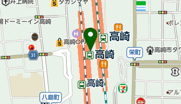 登利平 高崎モントレー店の地図画像