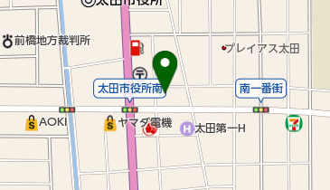 和食処 桜花の地図画像