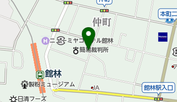 酒処絹代の地図画像