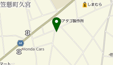 逢生坂 笠懸店の地図画像