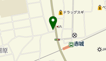 八百半飯店の地図画像