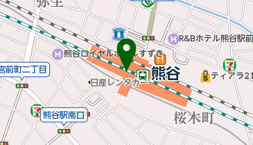 上州御用 鳥めし 本舗 登利平 アズ熊谷店の地図画像