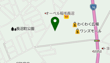 田川食堂の地図画像