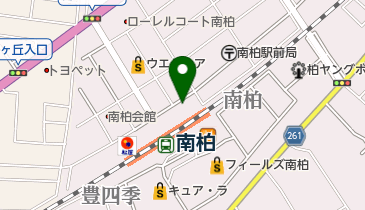 ビィーンズの地図画像