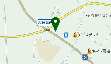 青い波の地図画像