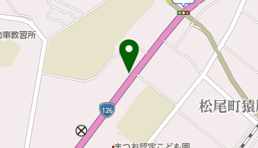 山ぼうし 松尾店の地図画像