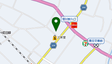 水滸亭の地図画像