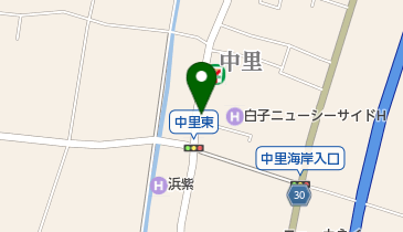 フラミンゴの地図画像