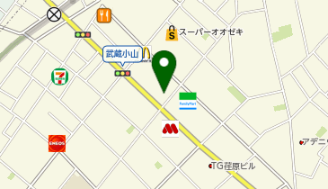 どすこい酒場玉海力 武蔵小山店の地図画像