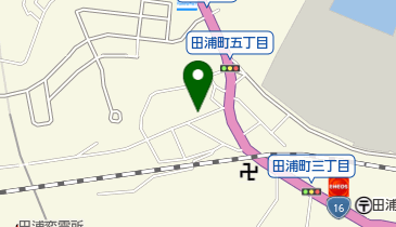 田浦 隅田川本店の地図画像