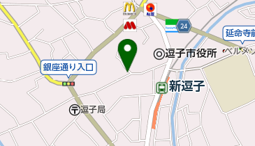 いづみ食堂の地図画像