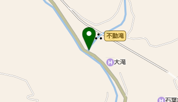 不動滝茶屋の地図画像