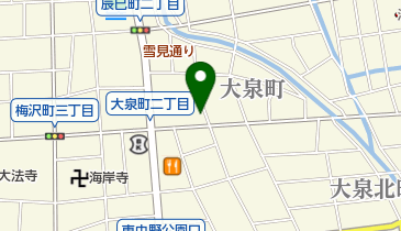 ヤマカワ 大泉店の地図画像