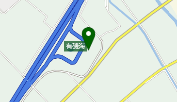 有磯海SA上り線 レストラン つるぎの地図画像