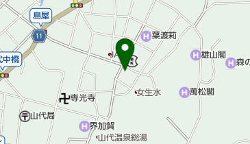 めん房 まるみ座の地図画像