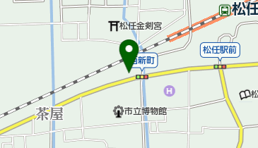 チュー 西新町店の地図画像