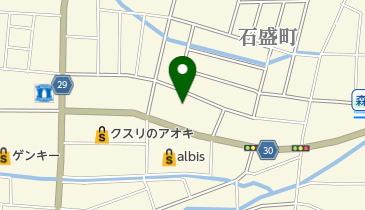野坂鮮魚店の地図画像