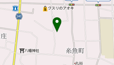 味処藍の地図画像