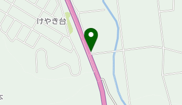 キッチン天山の地図画像