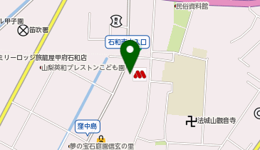 甲州ほうとう 小作 石和駅前通り店の地図画像