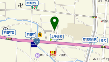 牛見本店の地図画像