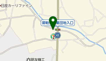 青竹食堂の地図画像