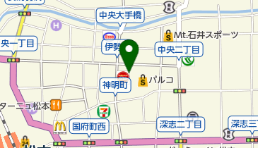 海鮮創作いざよいの地図画像