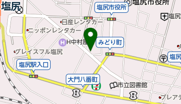 三平食堂の地図画像