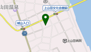 食処 河菜の地図画像