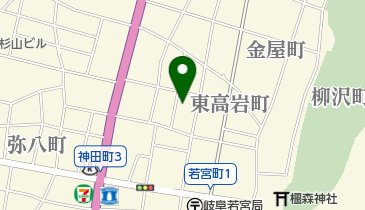 万平の地図画像