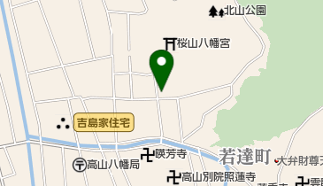 さくらやまの地図画像