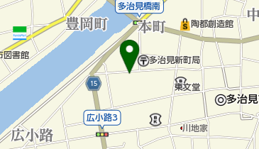 みかわ屋 新町店の地図画像