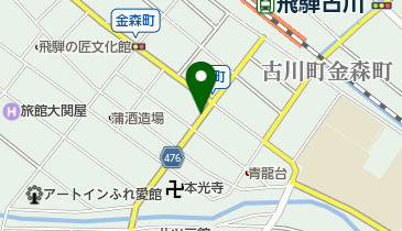 河鹿の地図画像