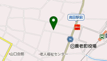 自由軒の地図画像