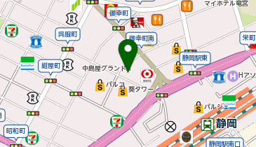 魚がし 魚膳の地図画像