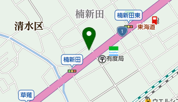 うなぎ亭の地図画像