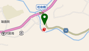 魚松の地図画像