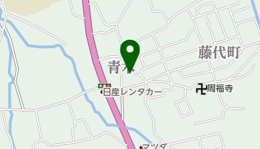 たぬきの地図画像