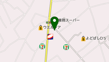 さつま家の地図画像