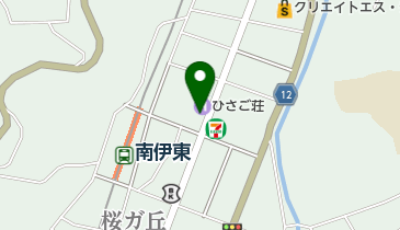 開山荘の地図画像