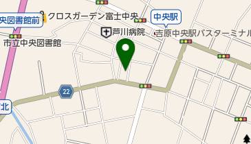 いわし亭の地図画像