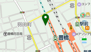 赤のれんの地図画像