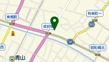 味波 成岩店の地図画像