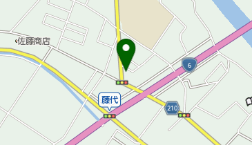 ふじみや食堂の地図画像