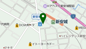 安曇野の地図画像