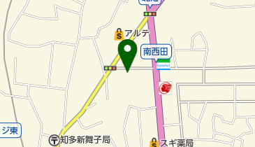 風来坊 新舞子店の地図画像
